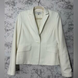 Kasper Women's Cream Blazer Jacket